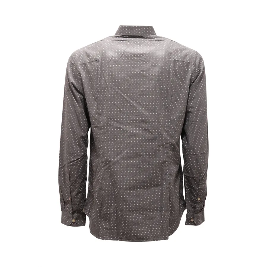 2770AS camicia uomo DNL man shirt grey SLIM
