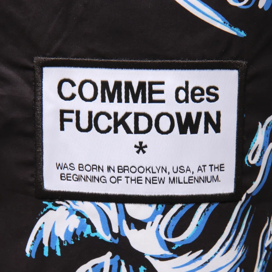 4503AS camicia uomo COMME DES FUCKDOWN man shirt black