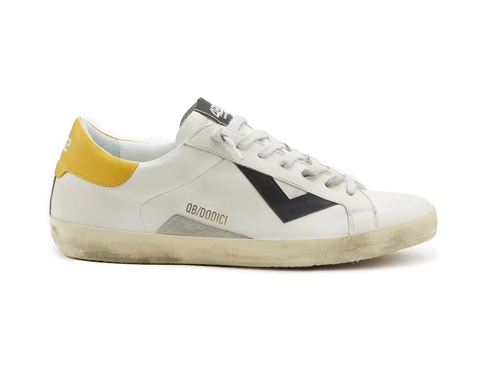4B12 Suprime Scarpe Sportive Uomo in Pelle