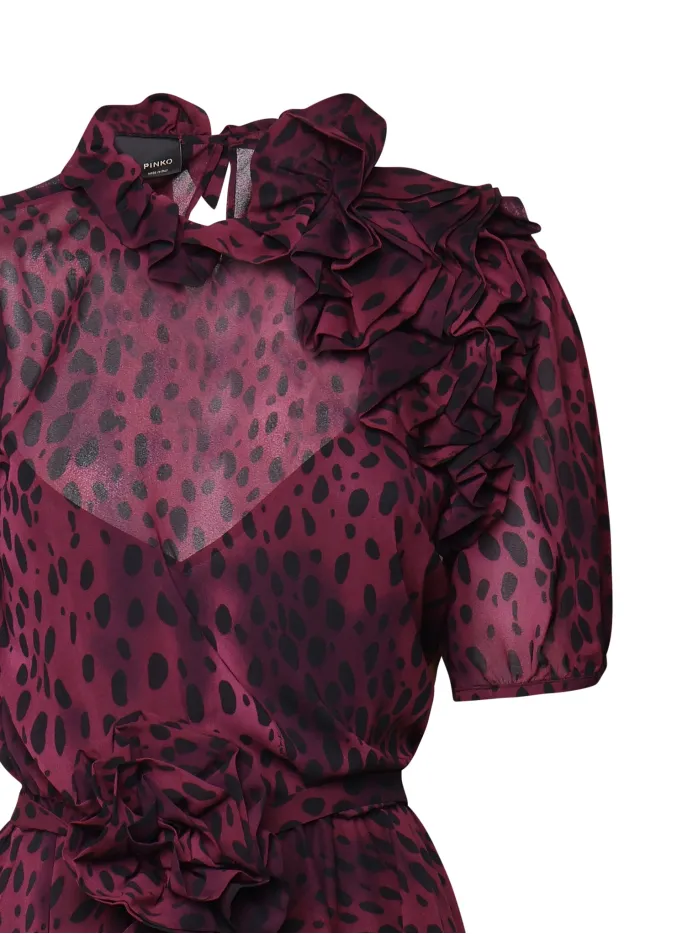 ABITO CON STAMPA ANIMALIER