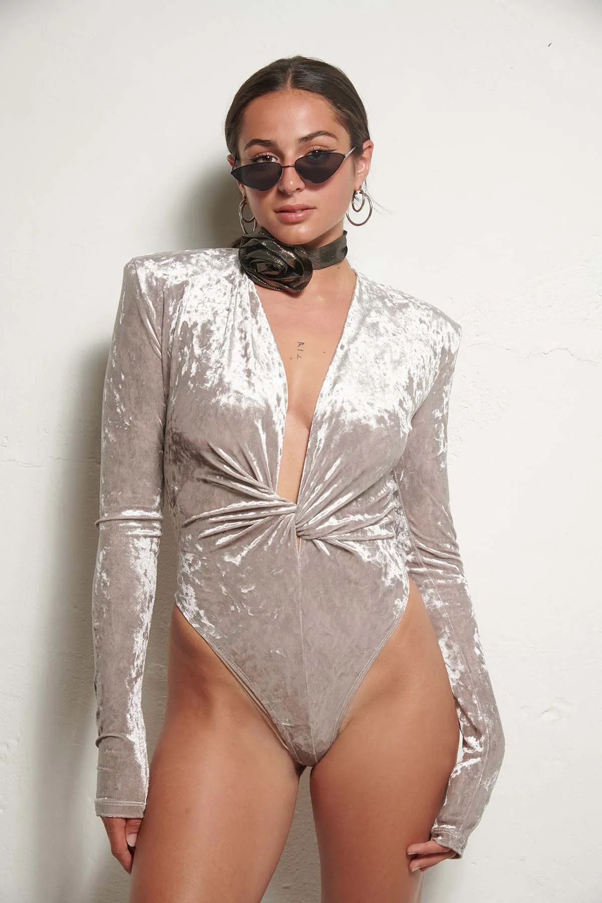 ANIYE BY Body ZOE in velluto marmorizzato