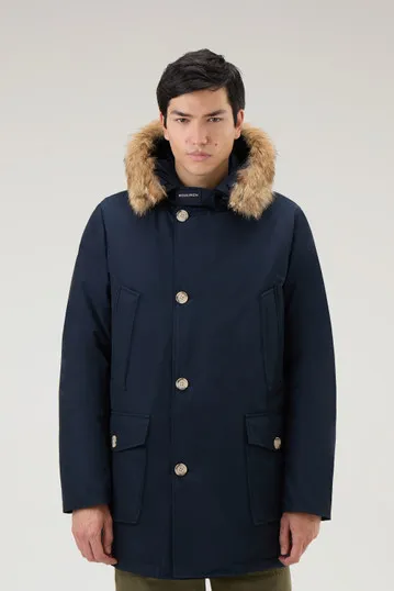 Arctic Parka in Ramar Cloth con pelliccia removibile                                                                            