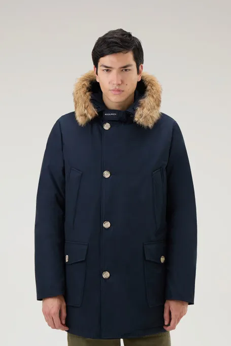 Arctic Parka in Ramar Cloth con pelliccia removibile                                                                            