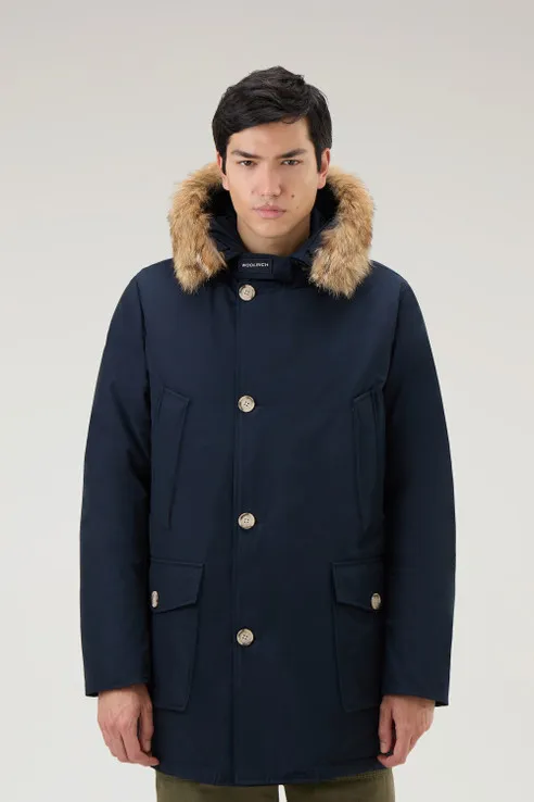 Arctic Parka in Ramar Cloth con pelliccia removibile                                                                            