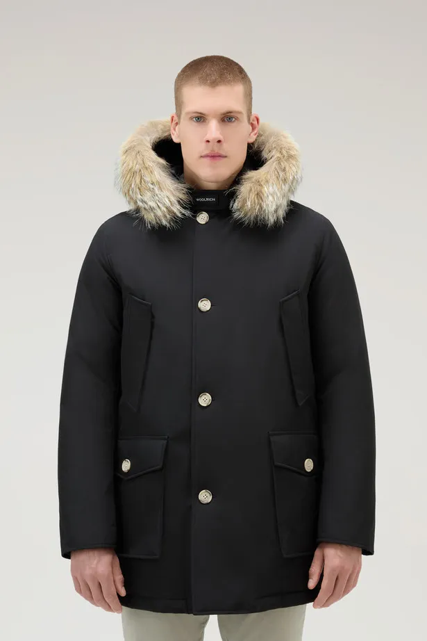 Arctic Parka in Ramar Cloth con pelliccia removibile                                                                            