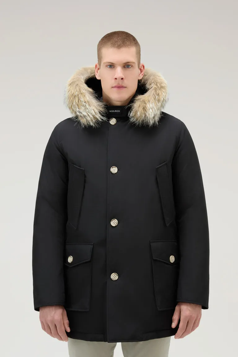 Arctic Parka in Ramar Cloth con pelliccia removibile                                                                            