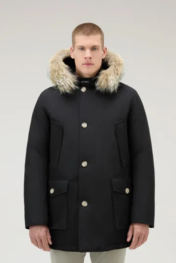 Arctic Parka in Ramar Cloth con pelliccia removibile                                                                            