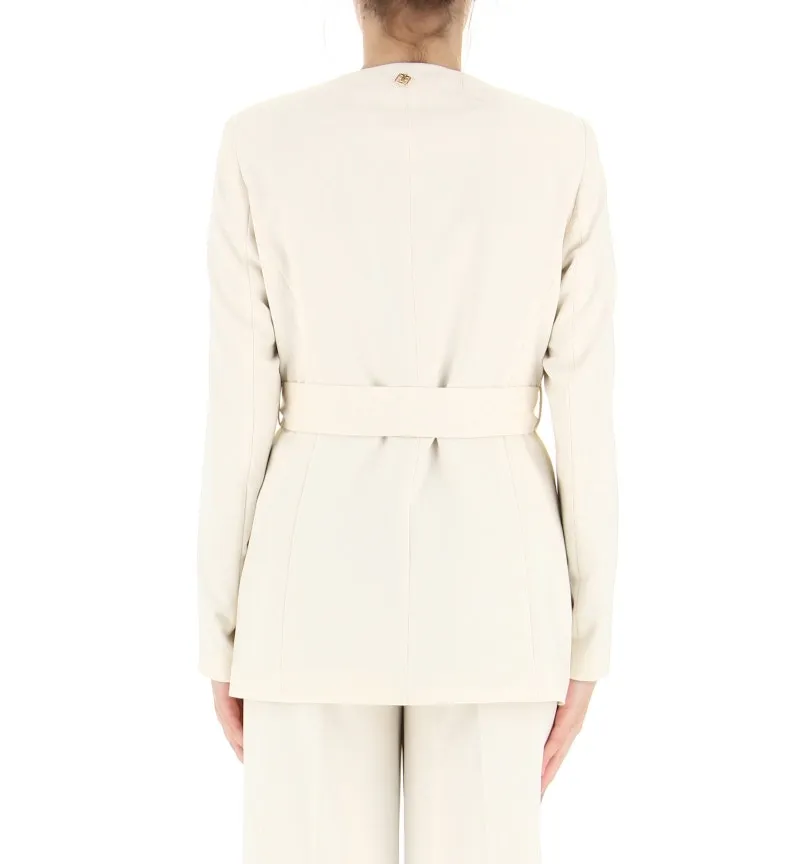Blazer con cintura