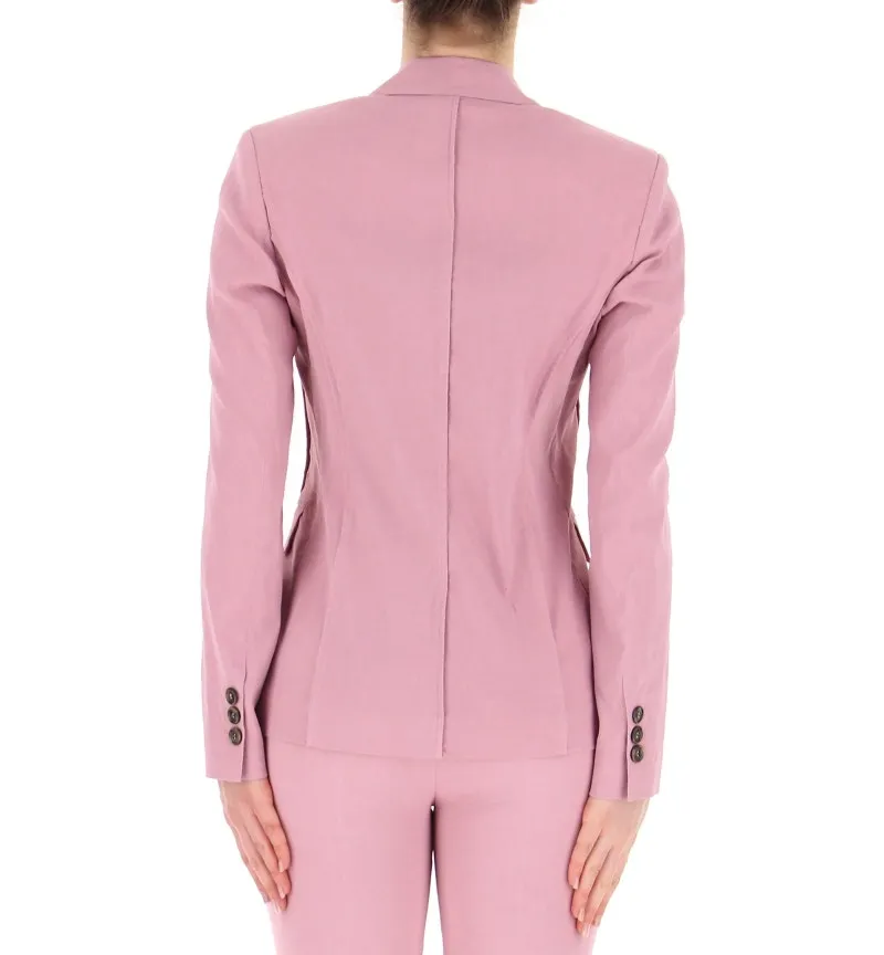 Blazer lino-viscosa