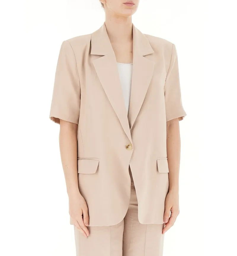 Blazer maniche corte