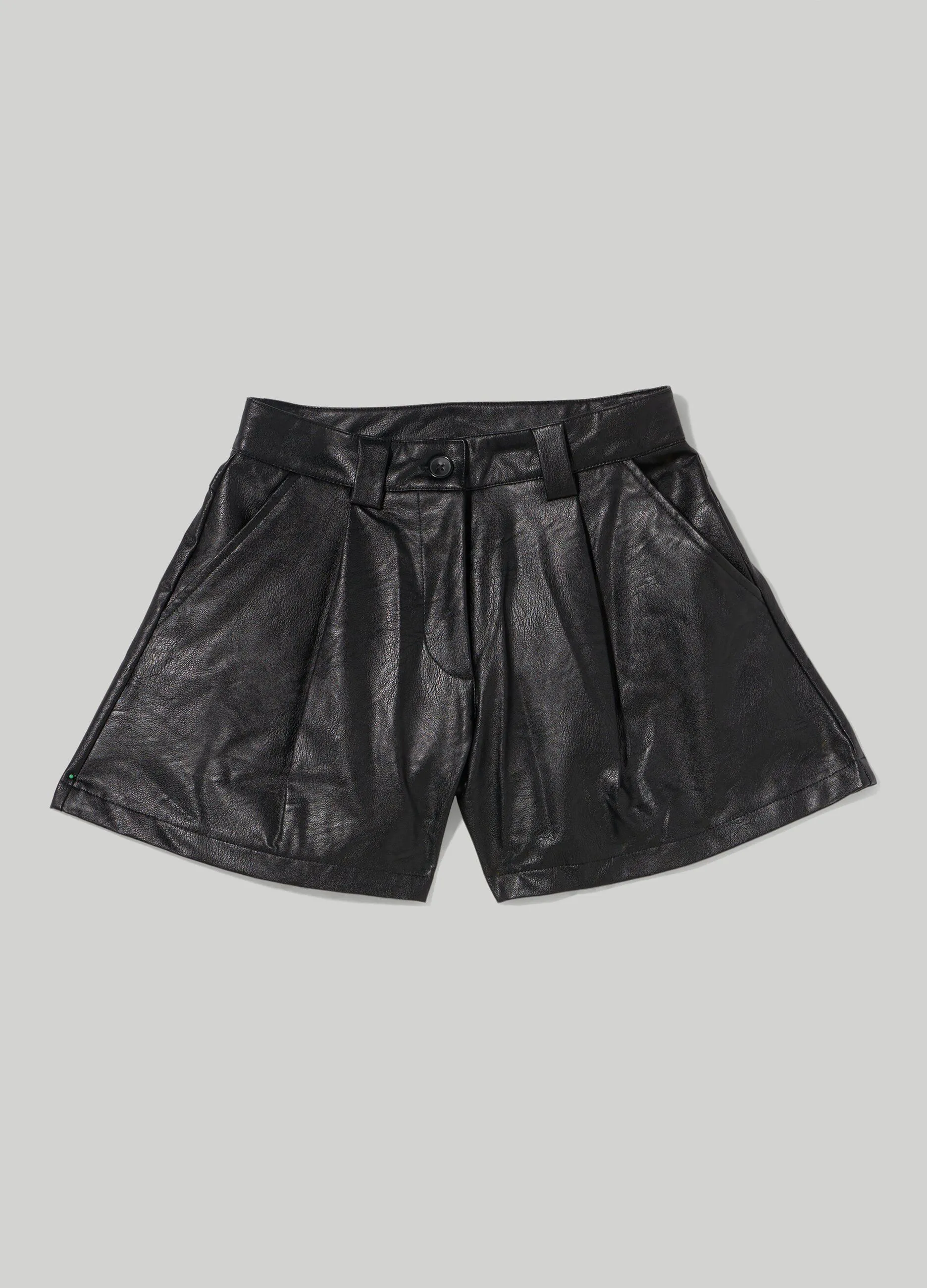BLUKIDS  Shorts in finta pelle ragazza