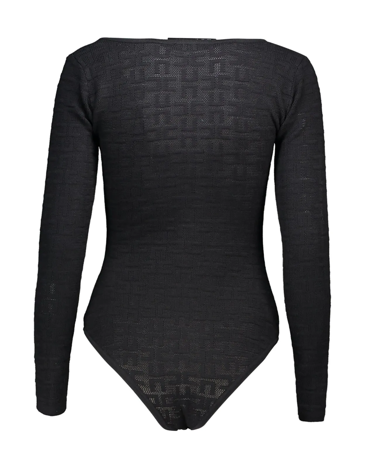 Body tricot logo nero