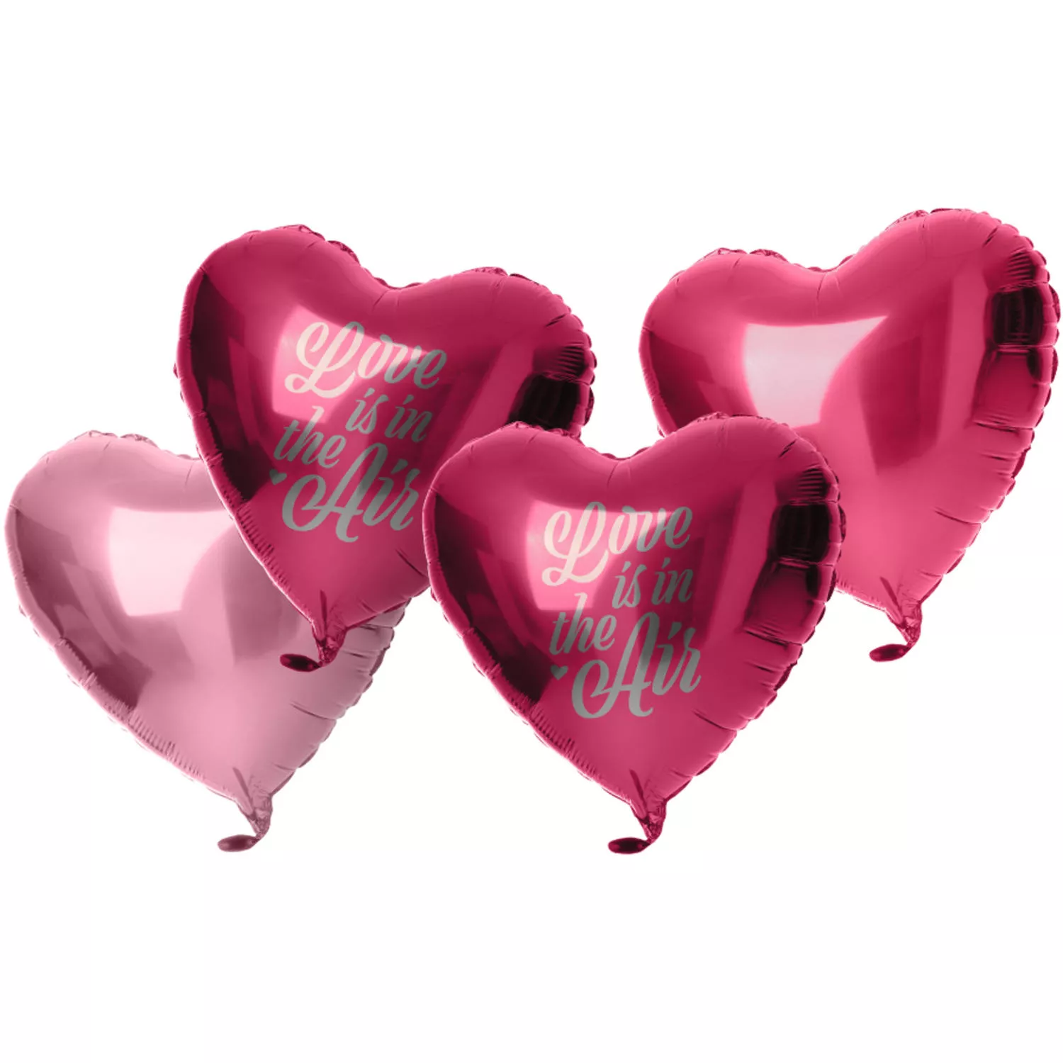 Bombola elio con palloncini San Valentino