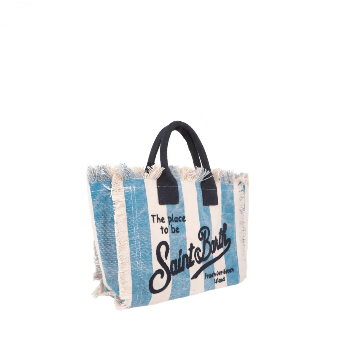 Borsa Colette In Canvas, Blu