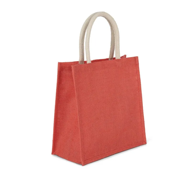 Borsa in tela di iuta, modello grande