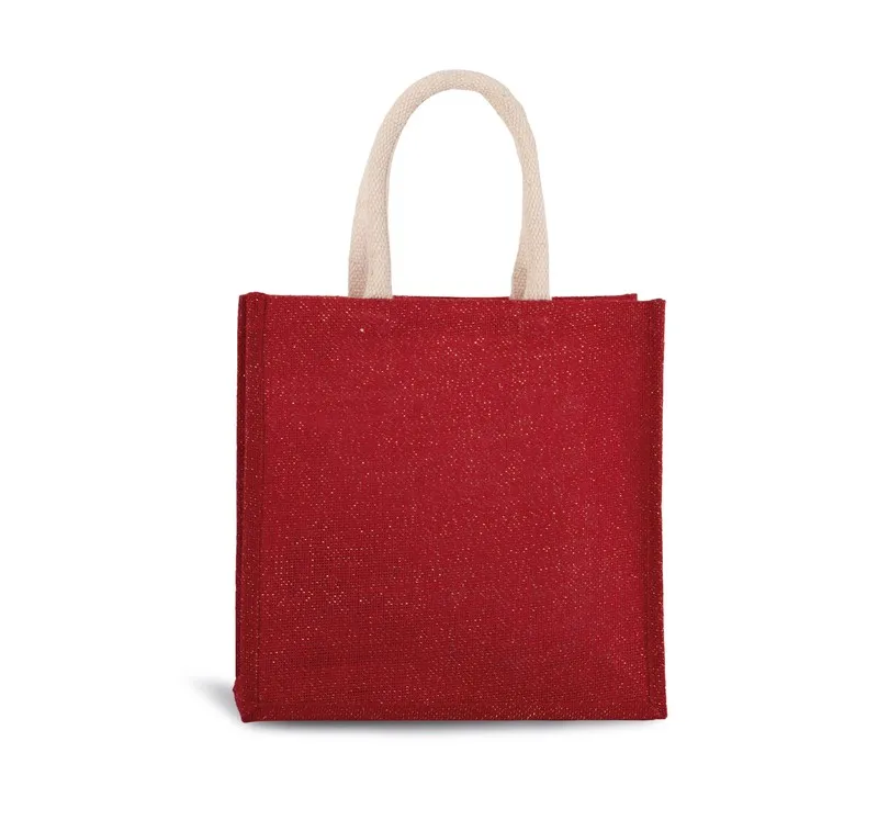 Borsa in tela di iuta, modello grande