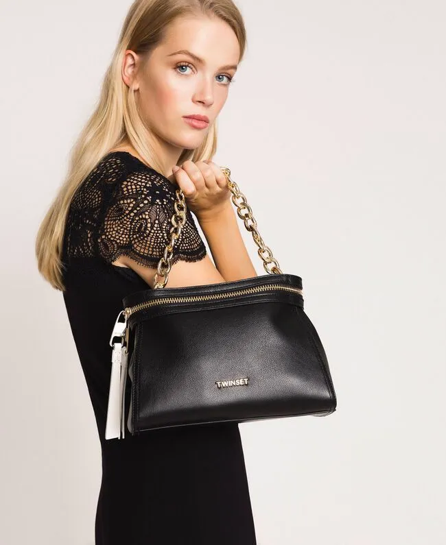 Borsa new cecile piccola in similpelle