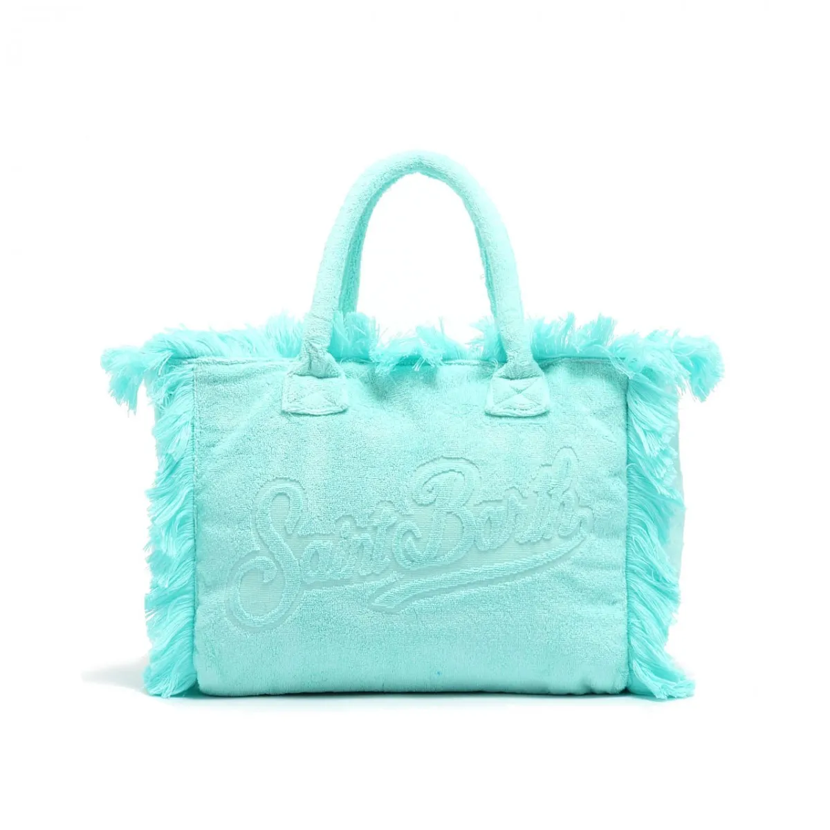 Borsa Vanity In Spugna Verde Acqua