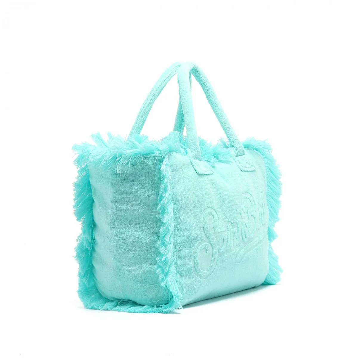 Borsa Vanity In Spugna Verde Acqua