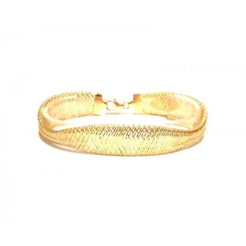 BRACCIALE UNISEX IN ORO GIALLO 18 KT
