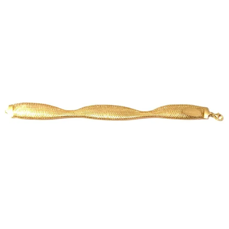 BRACCIALE UNISEX IN ORO GIALLO 18 KT