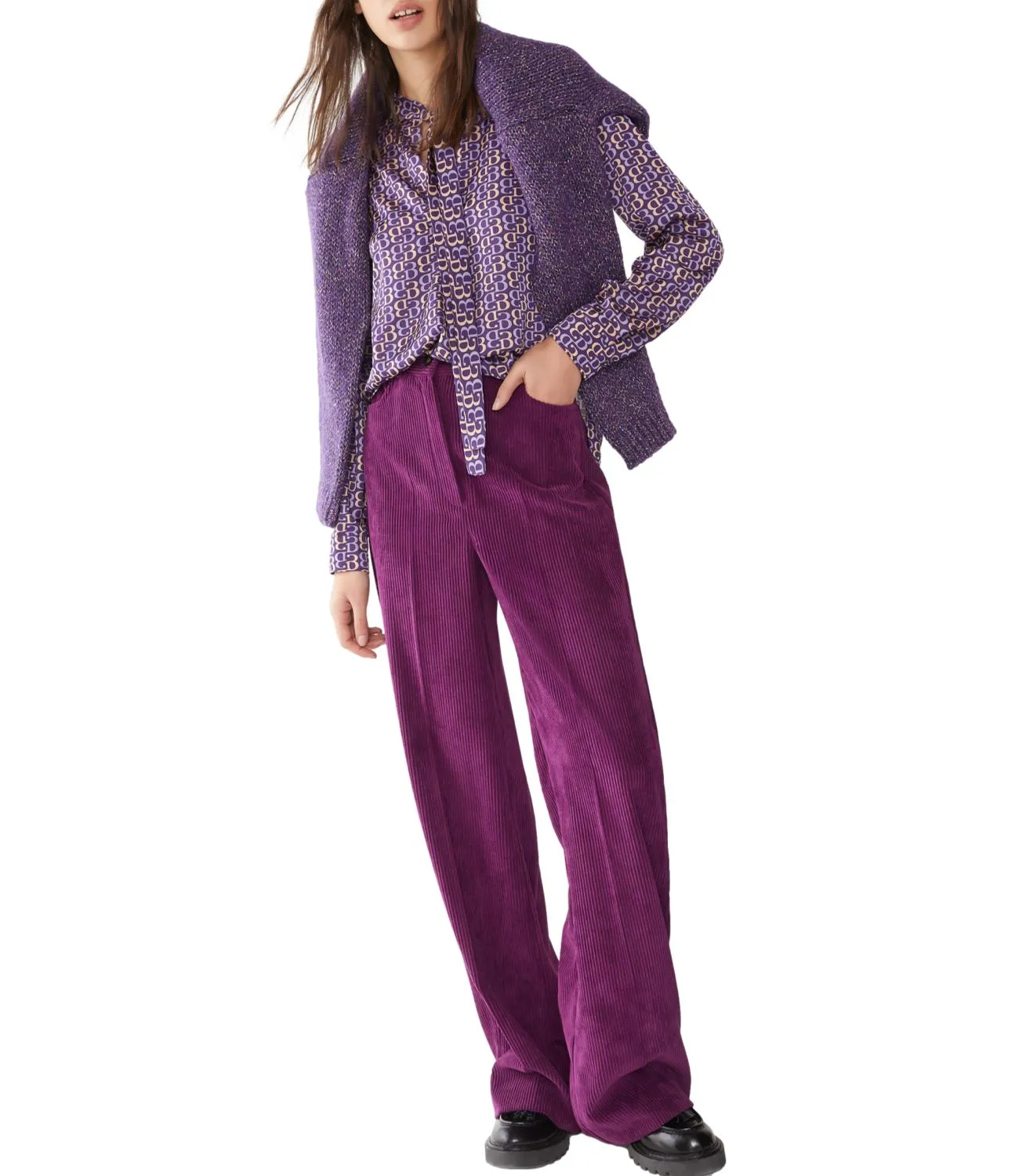 Brand IBLUES Iblues Camicia Feudo Viola Donna