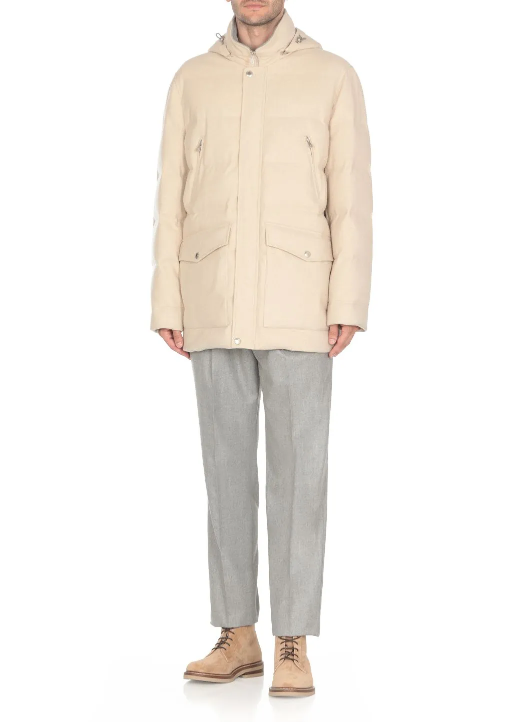  Brunello Cucinelli Piumino in lana 