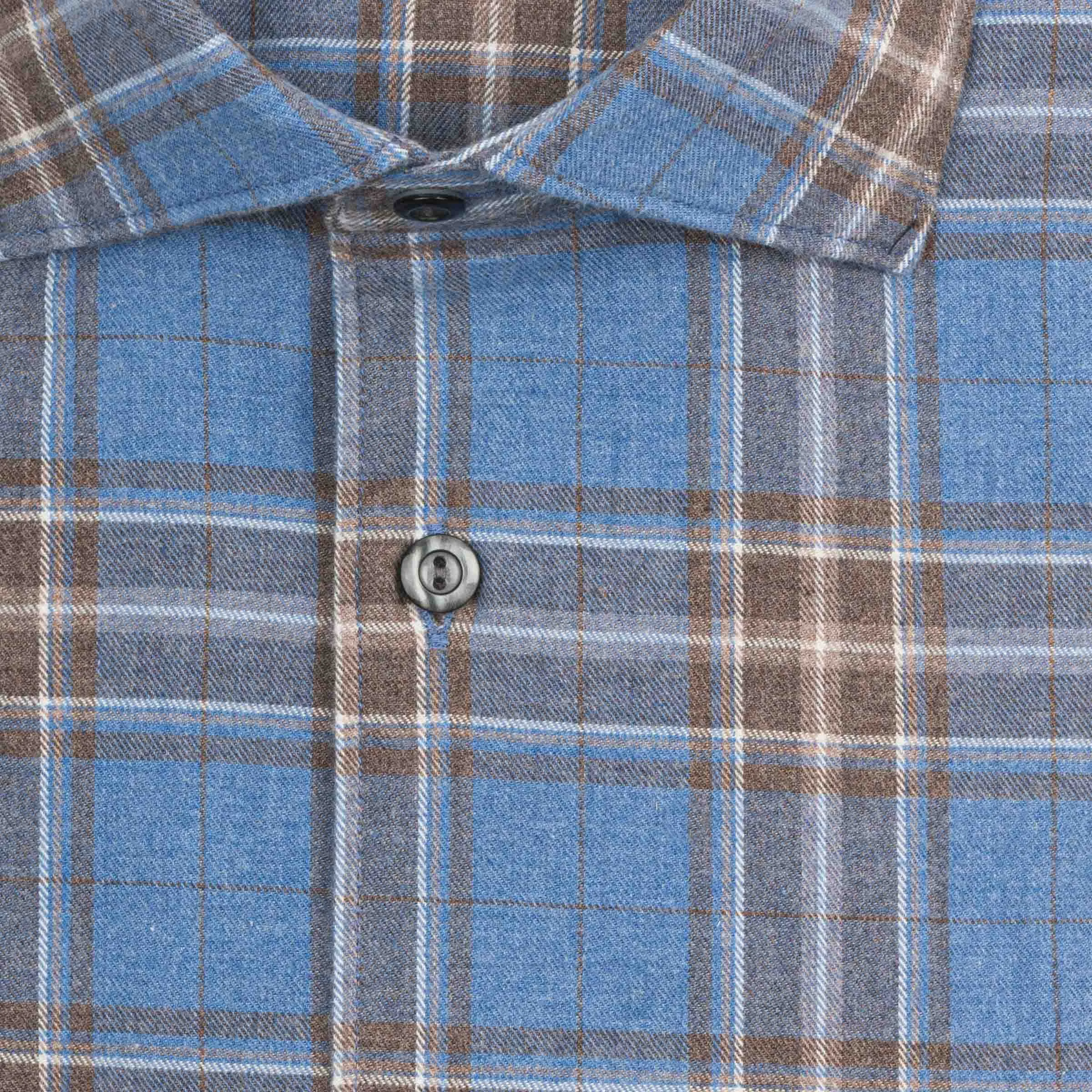 Camicia a quadri in cotone