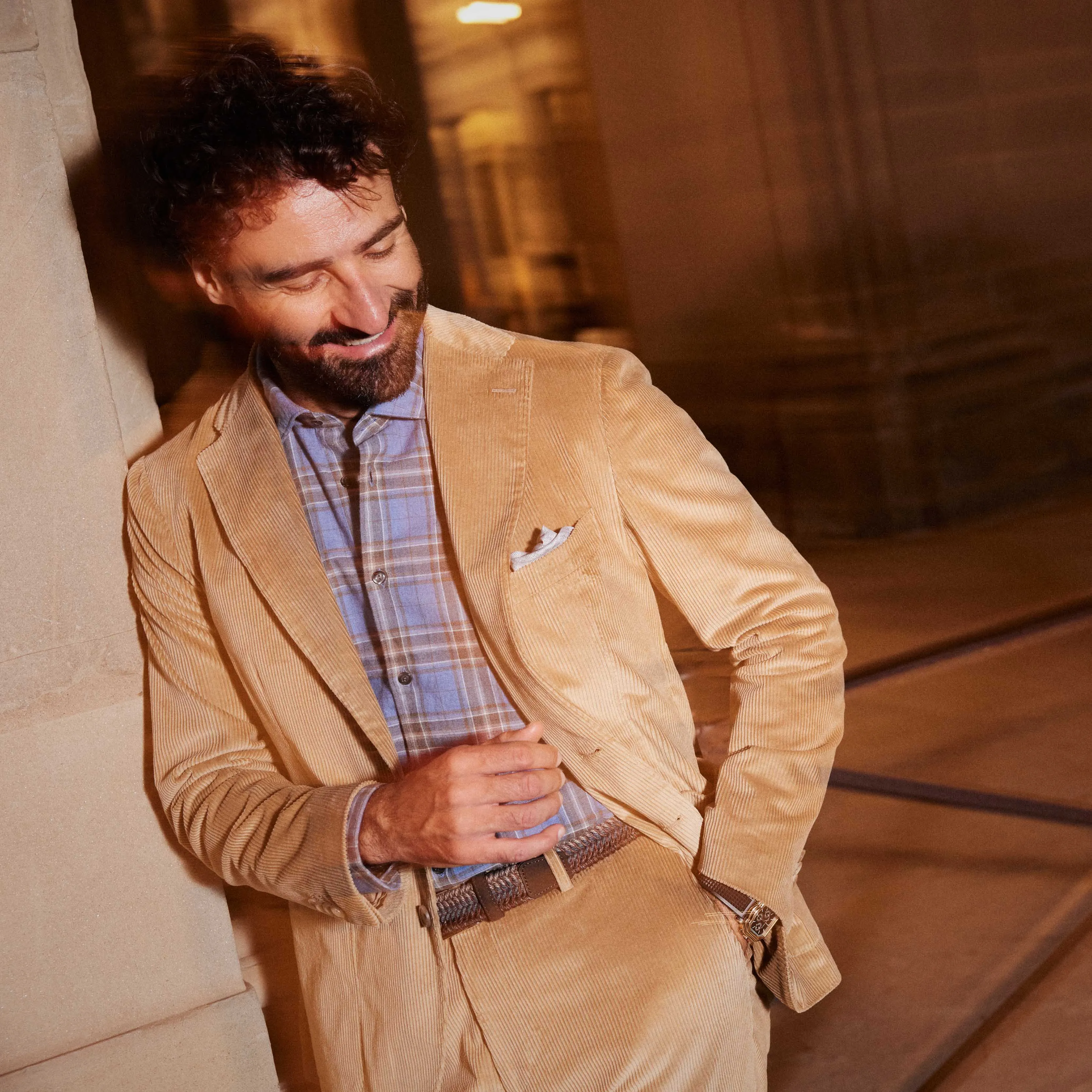 Camicia a quadri in cotone