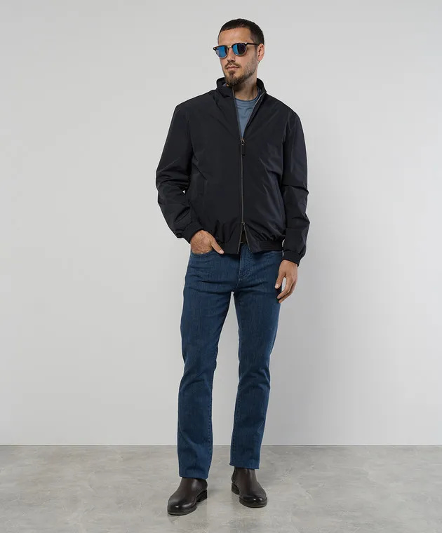 Canali Maglietta blu MJ00002T0356
