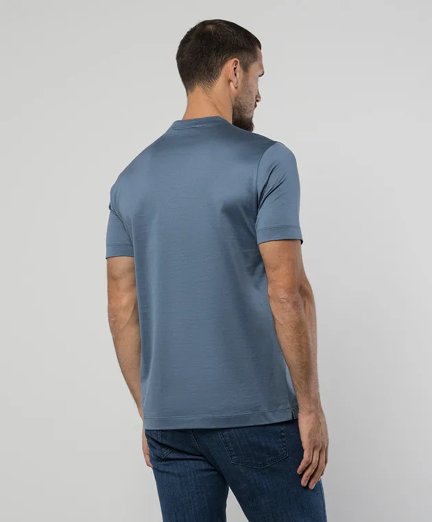 Canali Maglietta blu MJ00002T0356