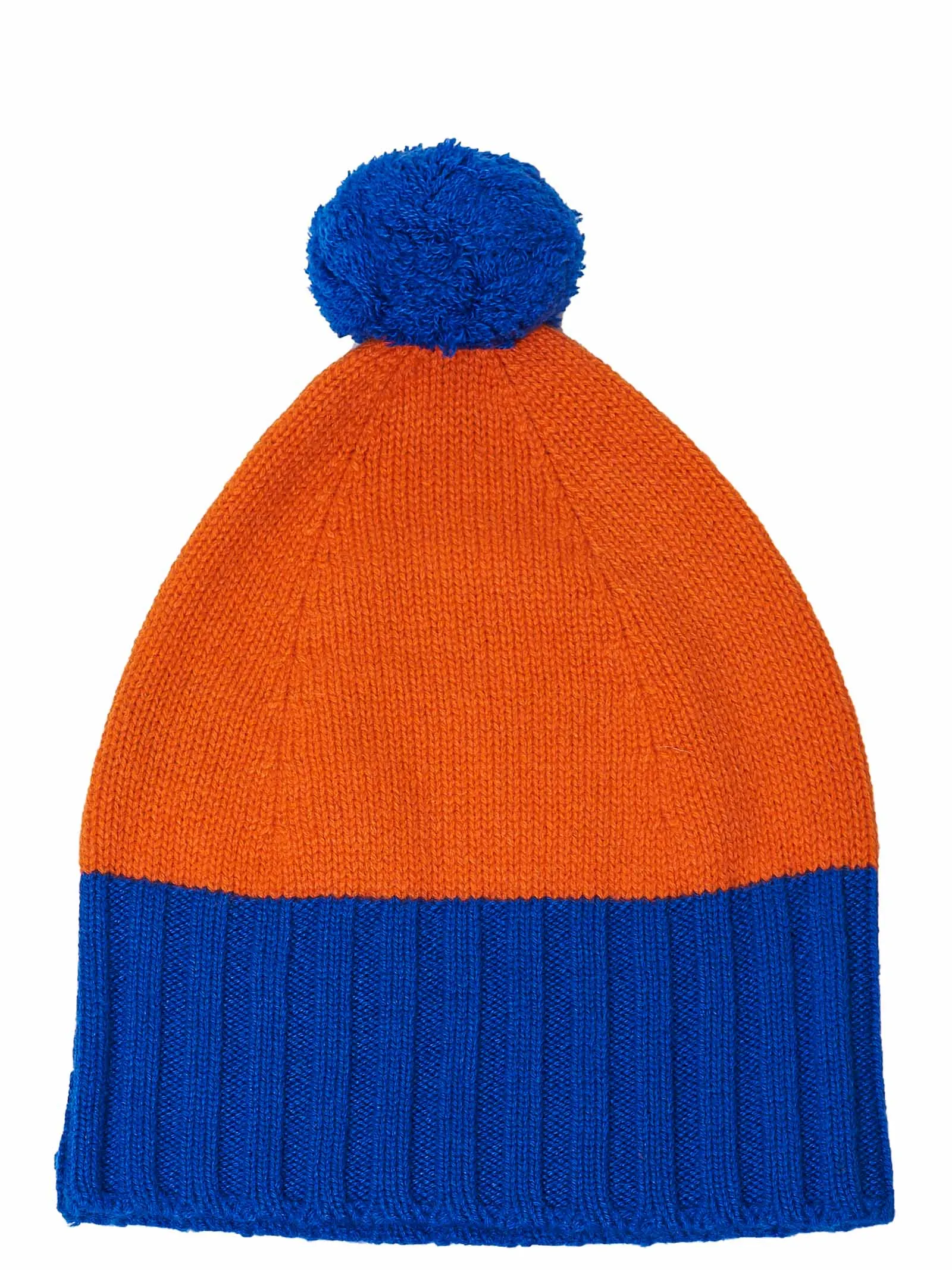 CAPPELLO BICOLOR IN CASHMERE