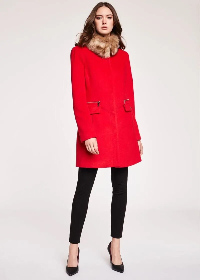 Cappotto con zip