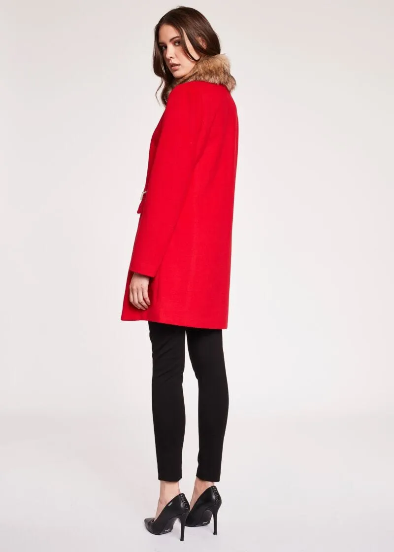 Cappotto con zip