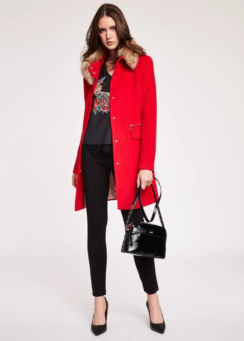 Cappotto con zip