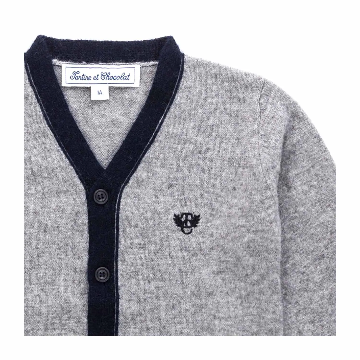 Cardigan In Cashmere Bimbo