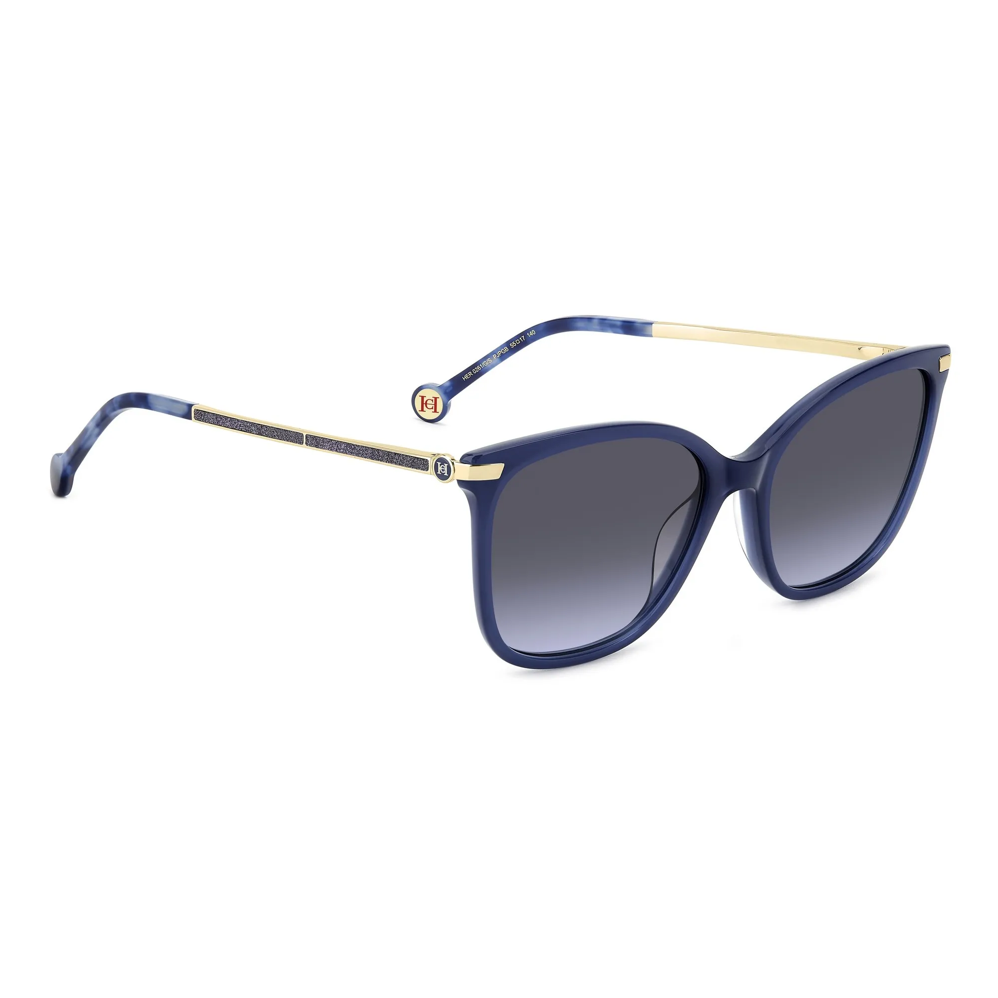   Carolina Herrera HER 0261/G/S - PJP GB Blu | Occhiale Da Sole Donna 