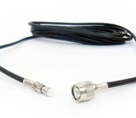 Cavo coassiale Siretta LLC200A, TNC / SMA, L. 20m, 50 Ω, col. Nero
