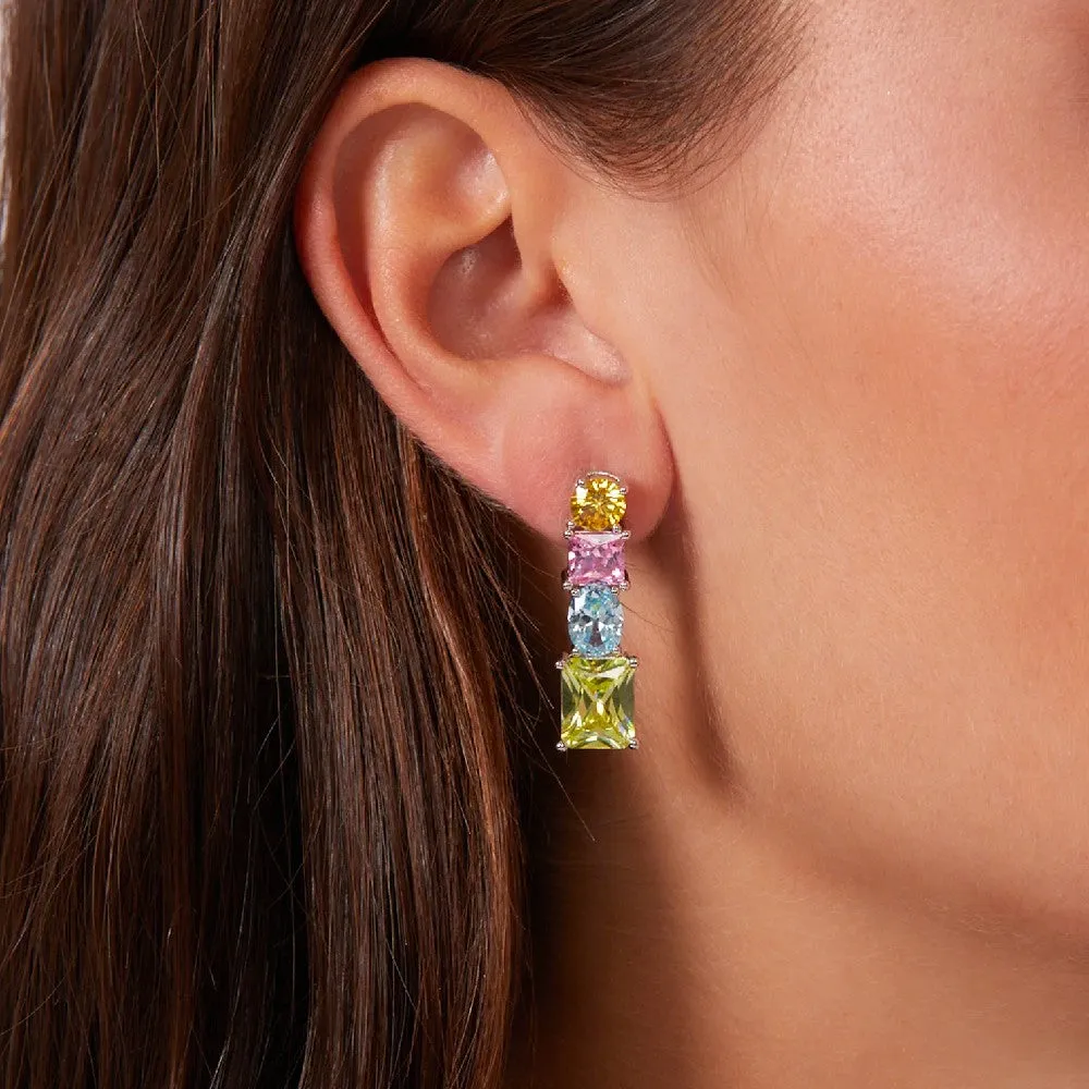 Chiara Ferragni Brand - Orecchini Pendenti Princess Rainbow