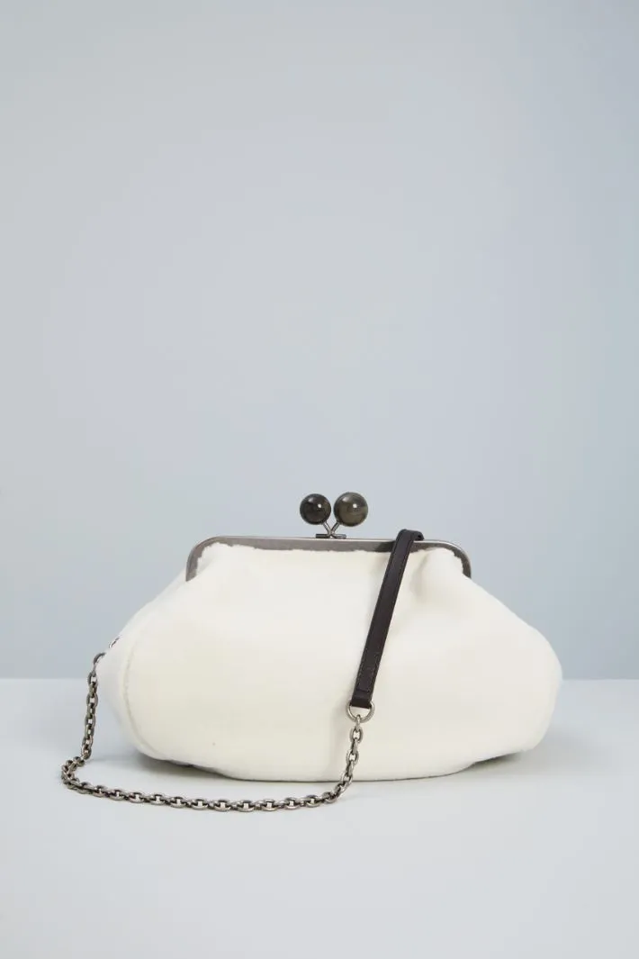 Clutch effetto pelliccia
