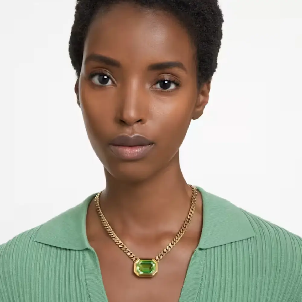 COLLANA PENDENTE MILLENIA VERDE SWAROVSKI