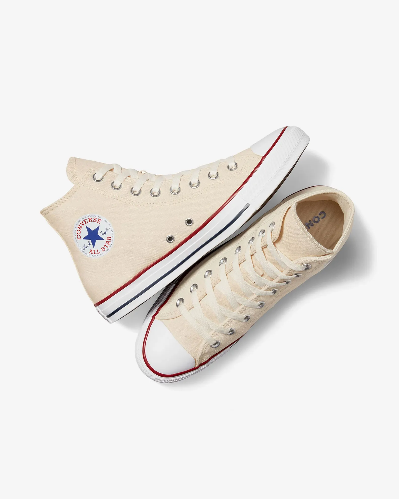 CONVERSE - Sneaker alta panna in tela - CHUCK TAYLOR ALL STARS                                            Previous productCONVER