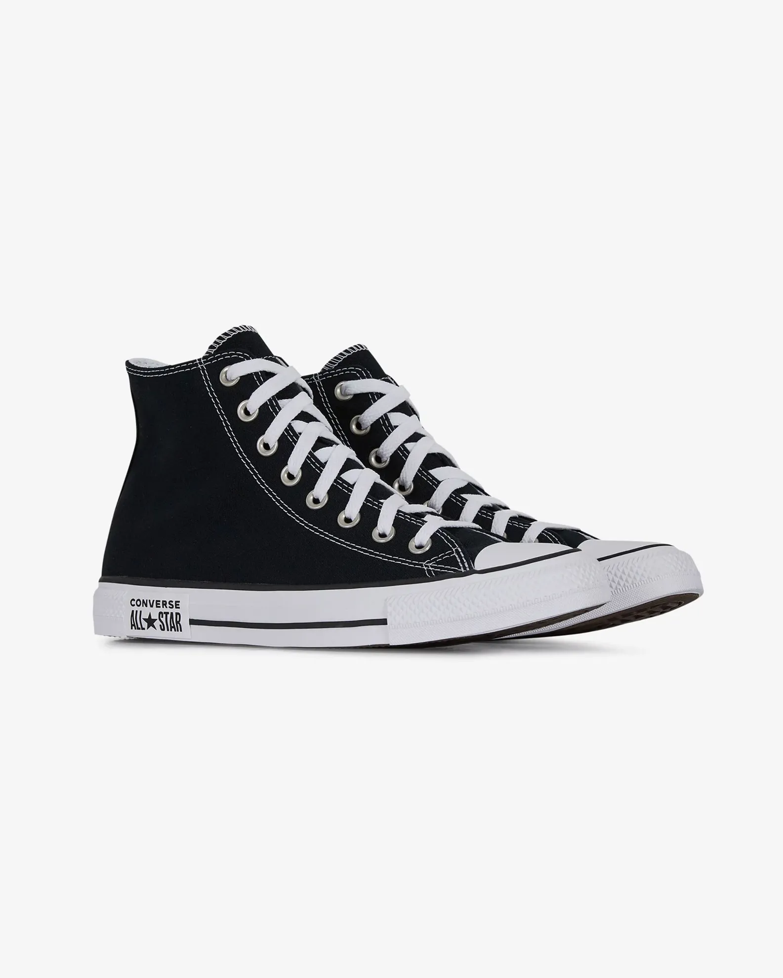 CONVERSE - Sneaker in tela nera e bianca da uomo - CHUCK TAYLOR ALL STARS                                            Previous pr