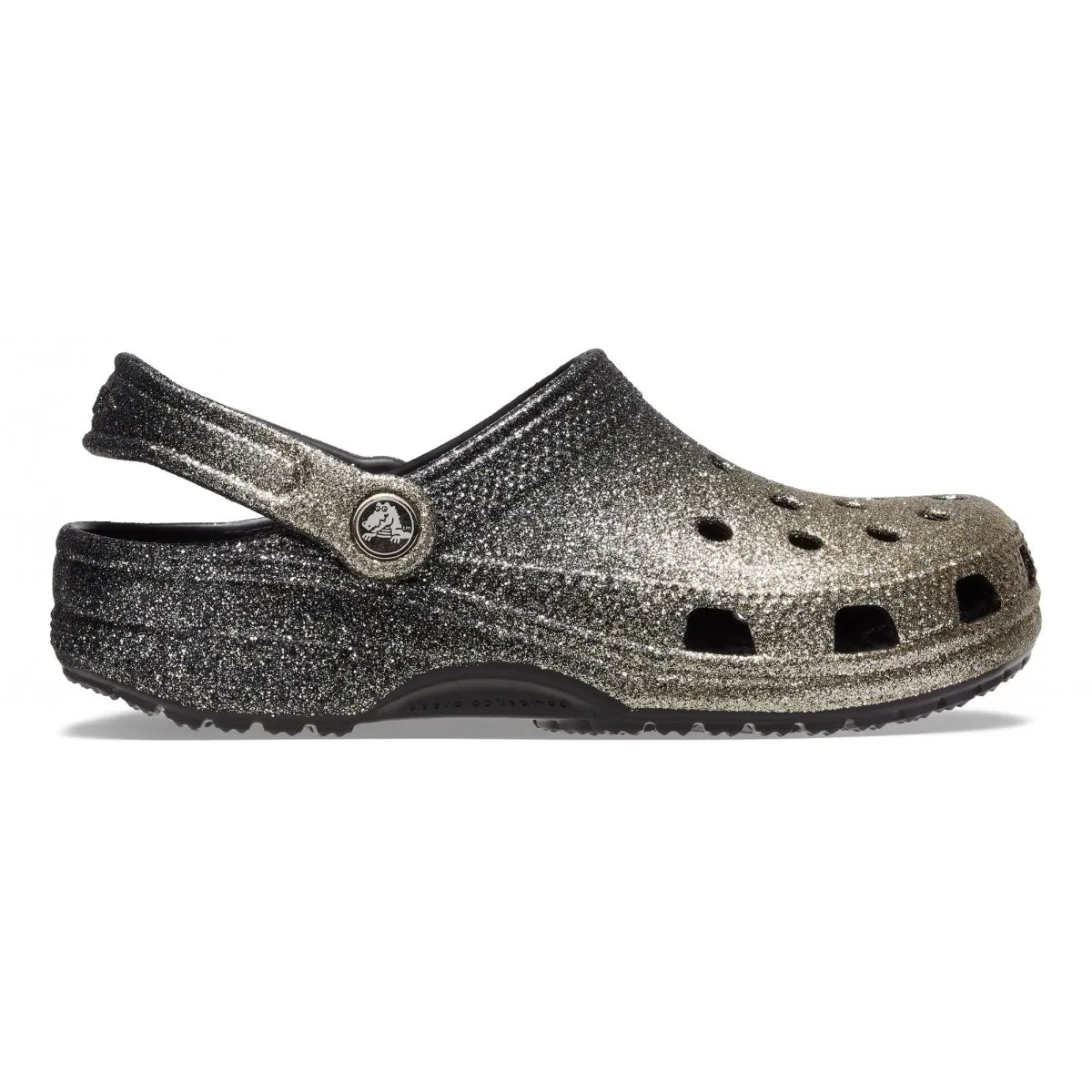 Crocs CR.207931-BKGO Classic glitter ombre clog w