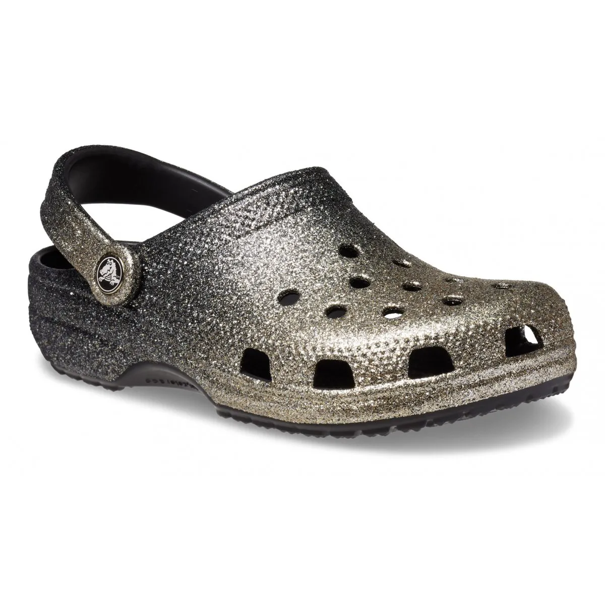 Crocs CR.207931-BKGO Classic glitter ombre clog w