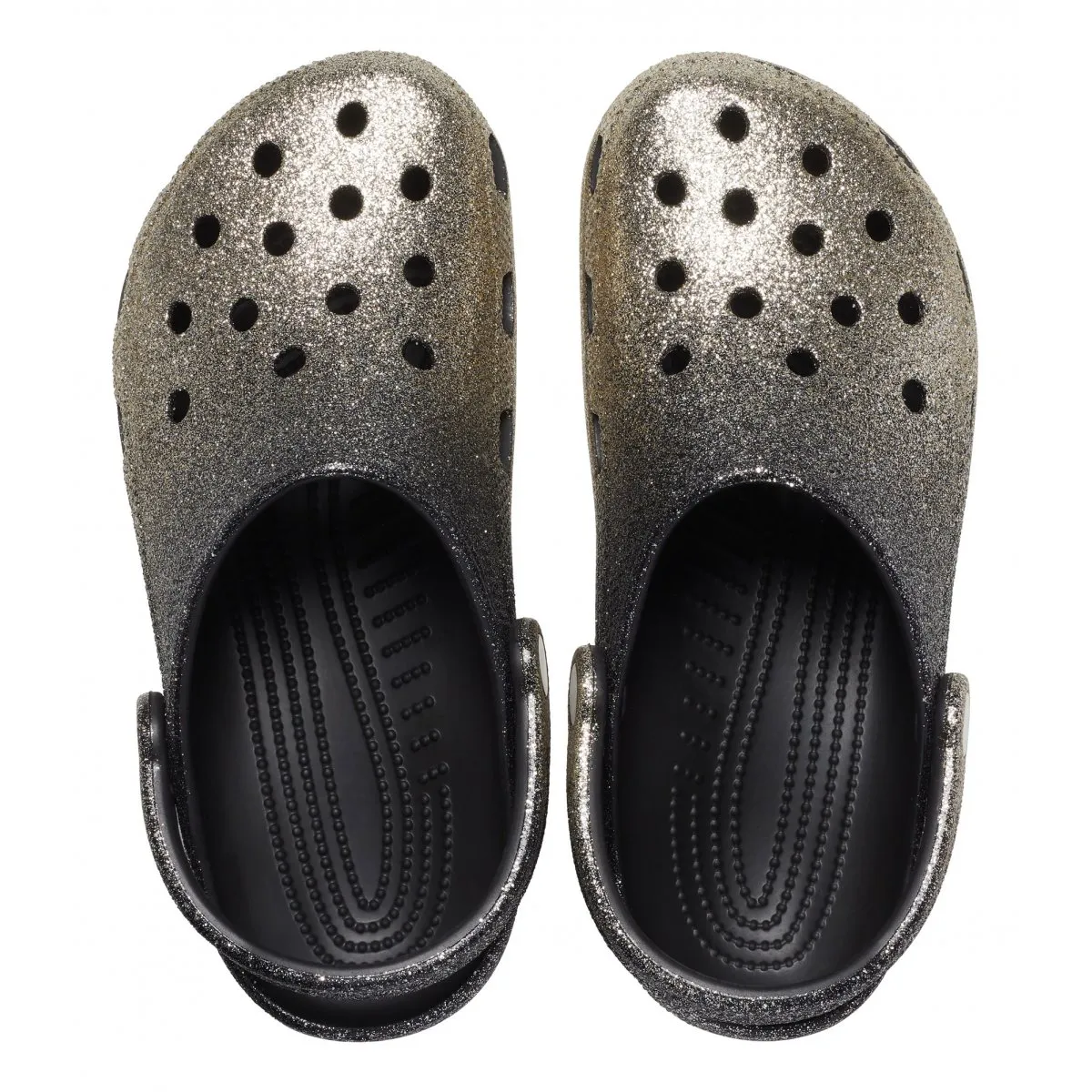 Crocs CR.207931-BKGO Classic glitter ombre clog w