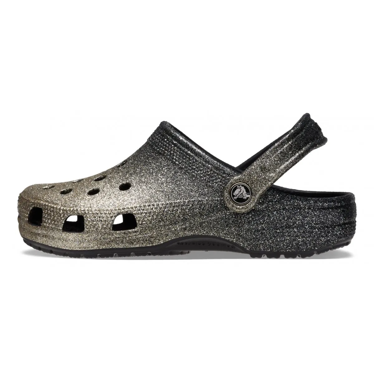 Crocs CR.207931-BKGO Classic glitter ombre clog w