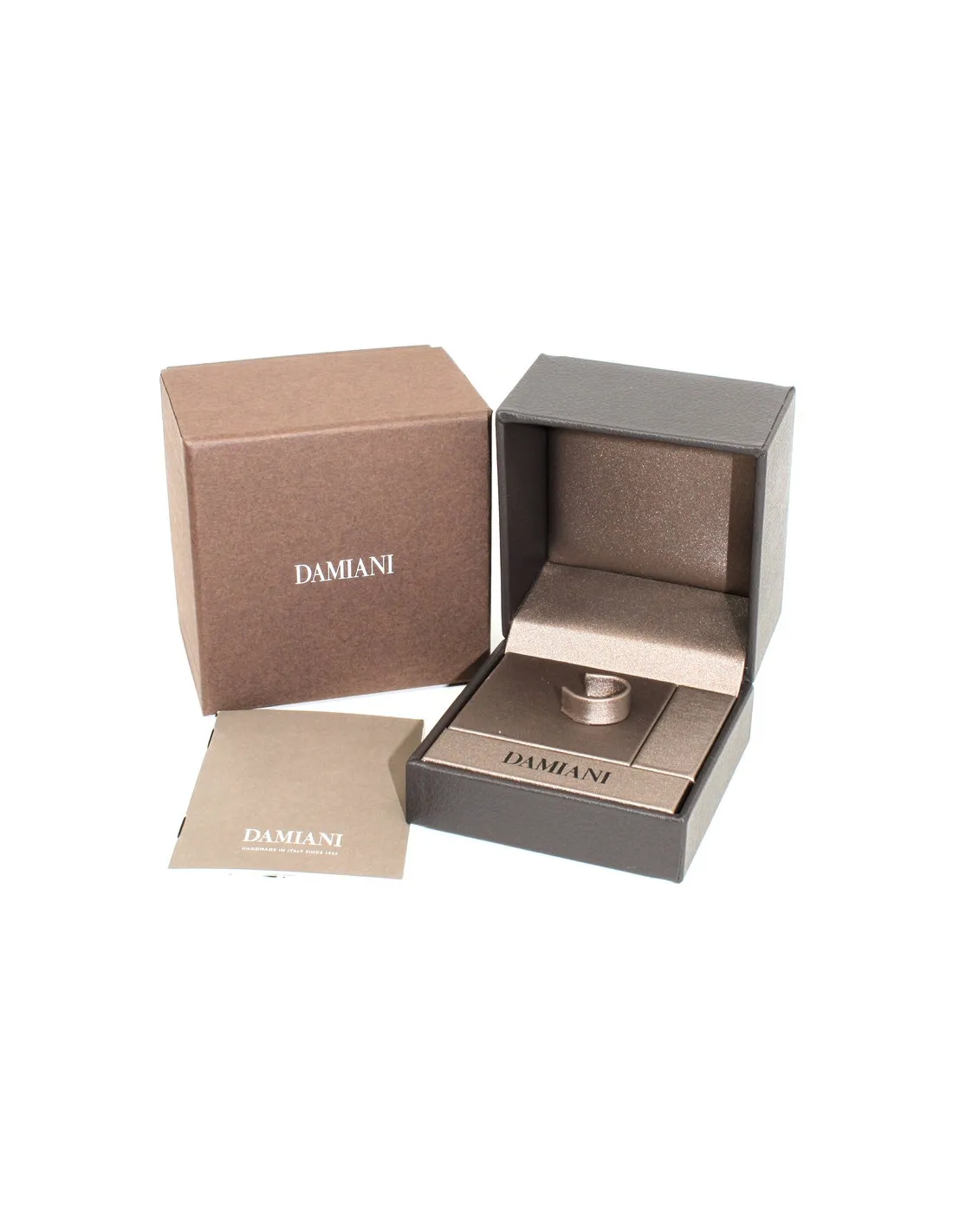 DAMIANI MARGHERITA ANELLO IN ORO BIANCO E DIAMANTI ct 0,52 - 20089281
