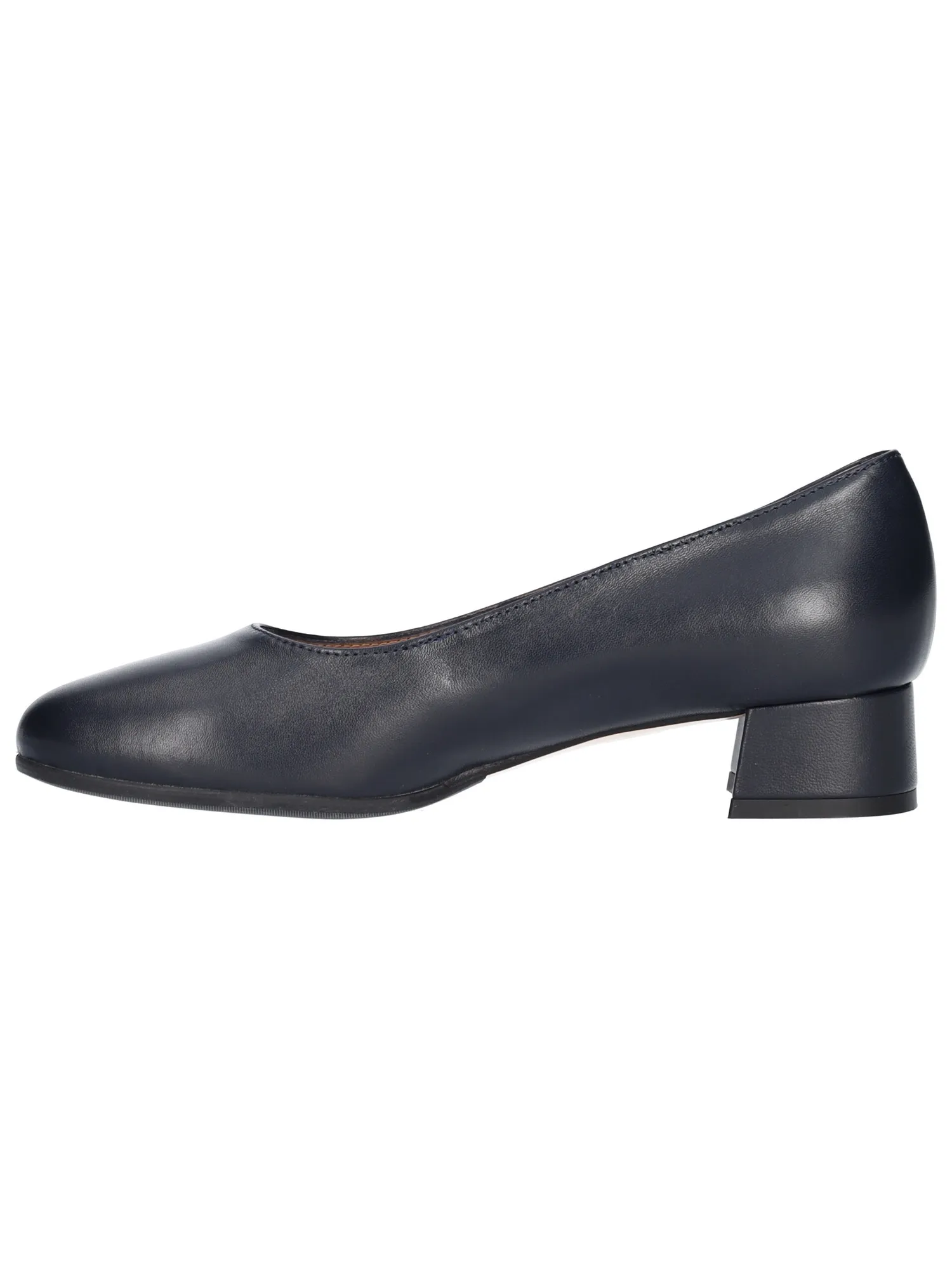 Decollete tacco basso Confort da donna blu notte