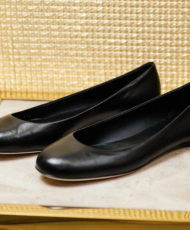Dolce&Gabbana Ballerine in pelle nera CB0030A1294